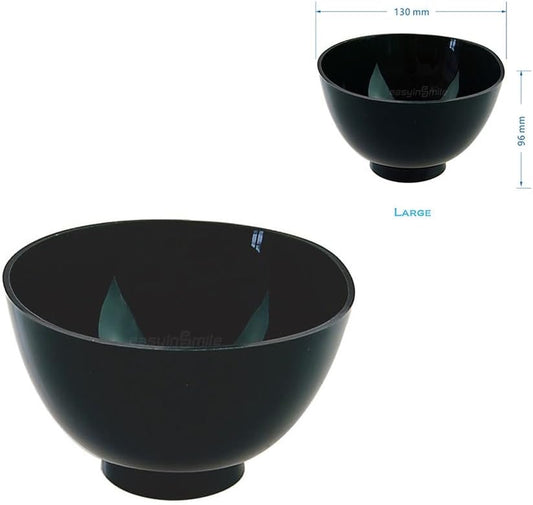 DENTIMICA Dental Lab Rubber Impression Mixing Alginate Bowl Flexible Durable Silicone Mixing Bowl for Alginate, Plaster Materials (L)
