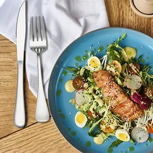 Stainless Steel Silverware Set, 16 Piece Flatware Set for 4,Knives Spoons Forks Set For Home, Kitchen and Restaurant Mirror Polished, Dishwasher Safe