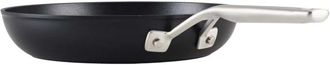 KitchenAid Hard Anodized Induction Nonstick Frying Pan Set/Skillets, 8.25 Inch and 10 Inch - Matte Black