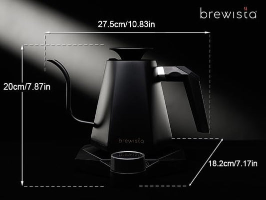 Brewista X Series 0.8L Gooseneck Variable Kettle- Matte Black