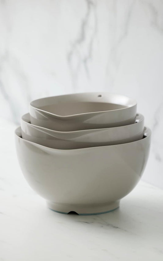 Rosti Precision Craft Mixing Bowl Set 3 Pcs Elevate Your Culinary Experience Stylish Nesting Bowls for Effortless Cooking and Baking