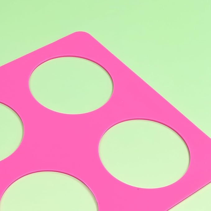 mostsom Round Silicone Chocolate Molds, Cheese Chocolate Mat, Cookie Stencil Mold, Cake Decorating Tools, Bakeware Accessories for Baking Mould, DIY Cake, Cupcake, and Kitchen Decor (E_ Round)