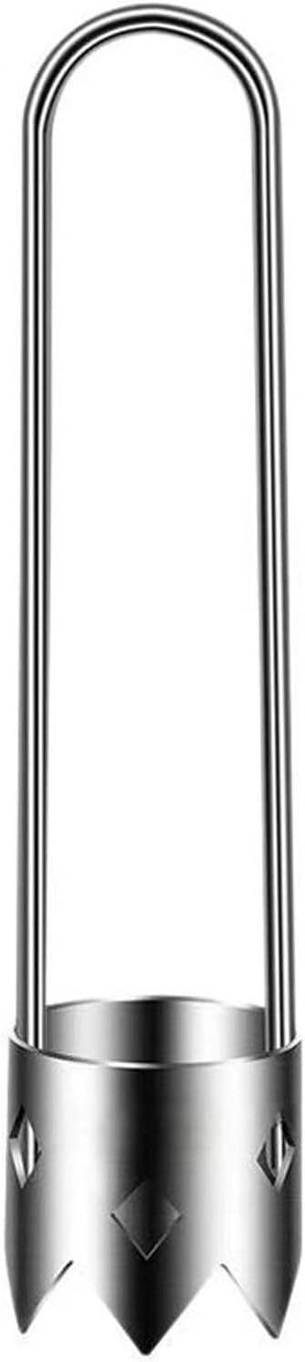 Fruit and Vegetable Corer Pepper Seed Apple Remover Bell Pepper Tomato Corer Tool Stainless Steel Kitchen Gadget