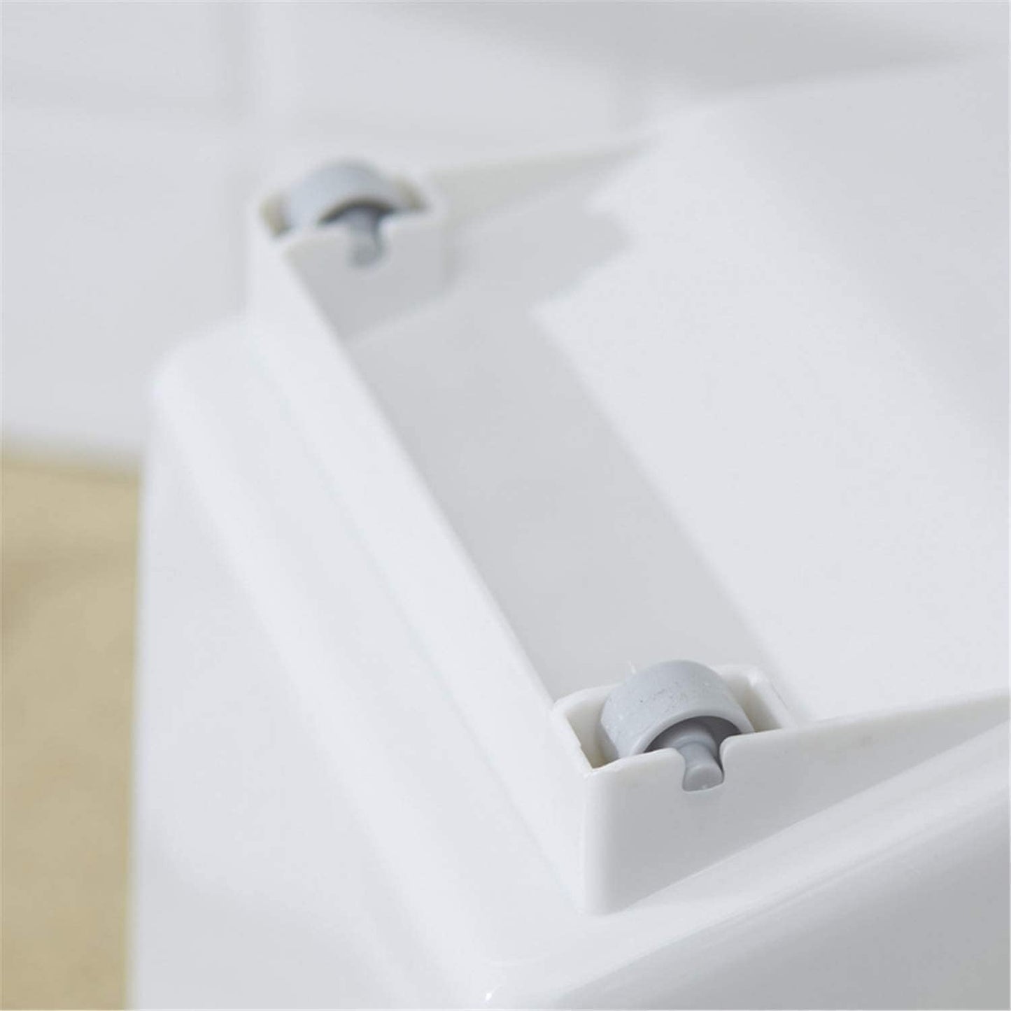 2-Pack Rice Storage Bins 15 Liter With PP Locking Lid, Large Food Storage Container with Wheels For Rice, Flour,Pet food