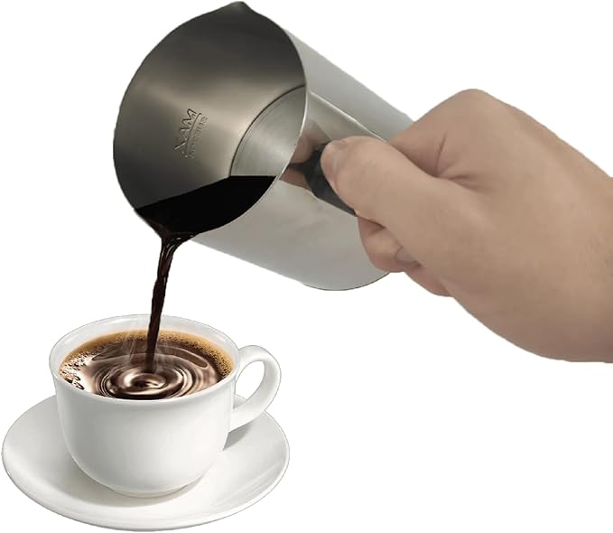 Sadaf One-Touch Mediterranean Coffee Maker – Electric Turkish, Greek, and Armenian Coffee Machine - Stainless Steel Coffee Maker - Foam Control & Overflow Sensor - 250ml, Gold