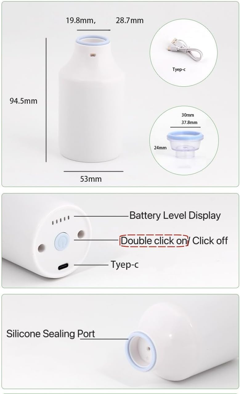 Sous Vide Bags 25pcs, BPA-Free Reusable Vacuum Seal Bags for Food/Freezing safe-25pcs Vacuum Food Storage Bags with Handheld vacuum sealer electric pump & Seal Clips & Air valves for Sous Vide Cooking