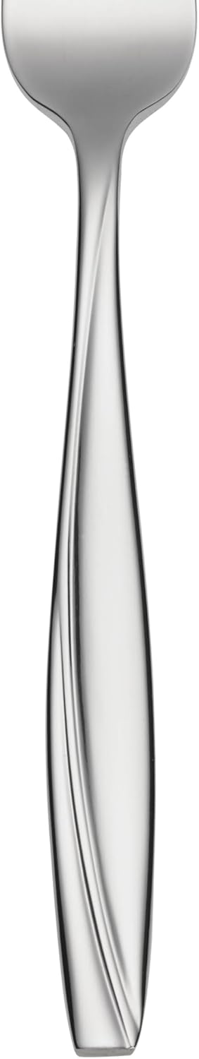 Oneida Silverware Set, Camlynn Everyday Flatware 4-Piece Salad Forks Set, Service For 4, 18/0 Stainless Steel, Mirror Finish, Dishwasher Safe, Home And Kitchen Utensils (Silver, 4 Piece)