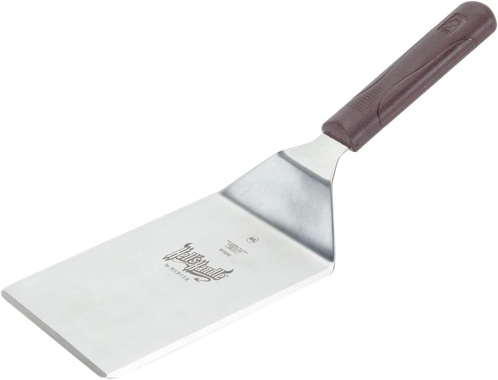 Mercer Culinary Hell's Handle Heavy Duty Turner/Spatula, 6 Inch x 5 Inch