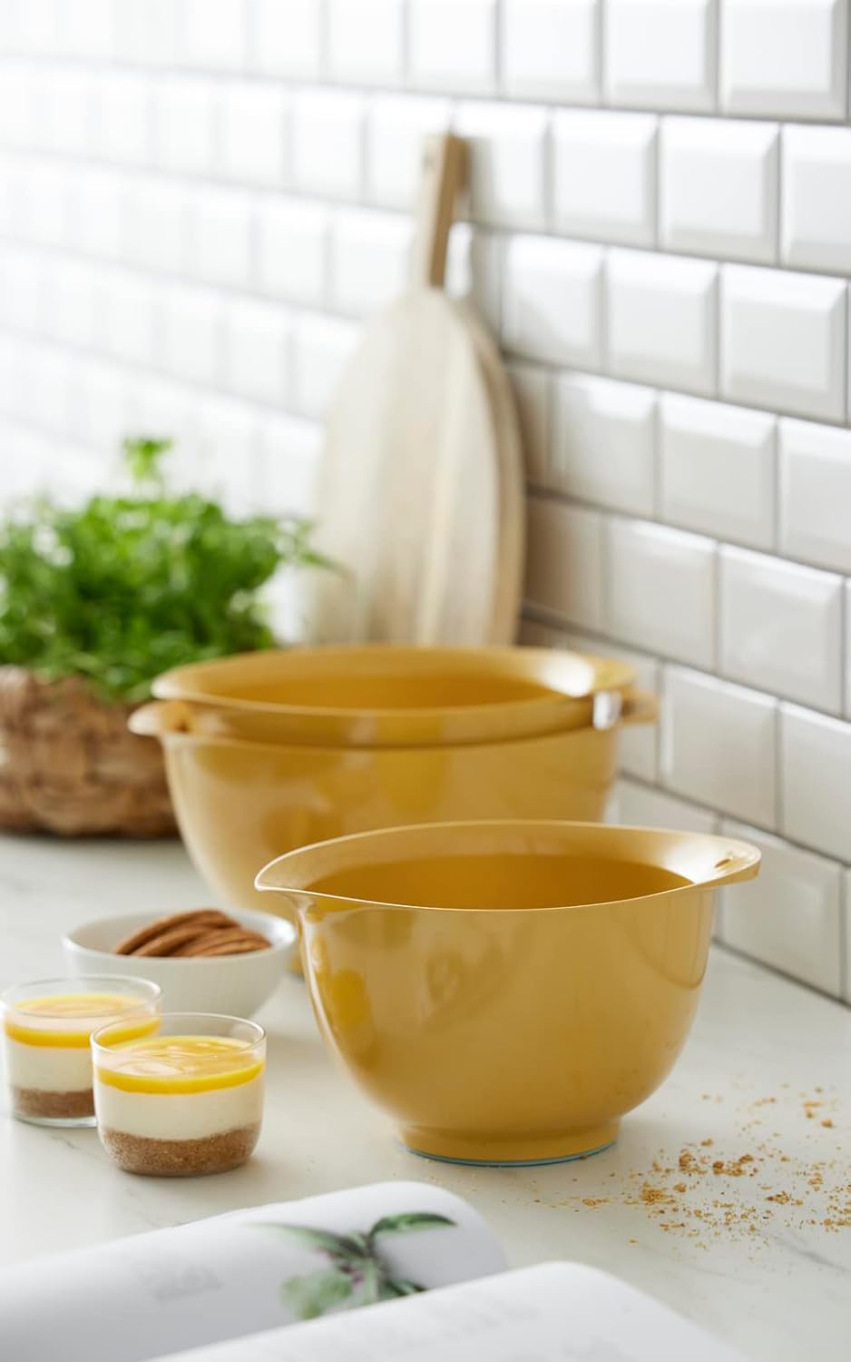 Rosti Precision Craft Mixing Bowl Set 3 Pcs Elevate Your Culinary Experience Stylish Nesting Bowls for Effortless Cooking and Baking