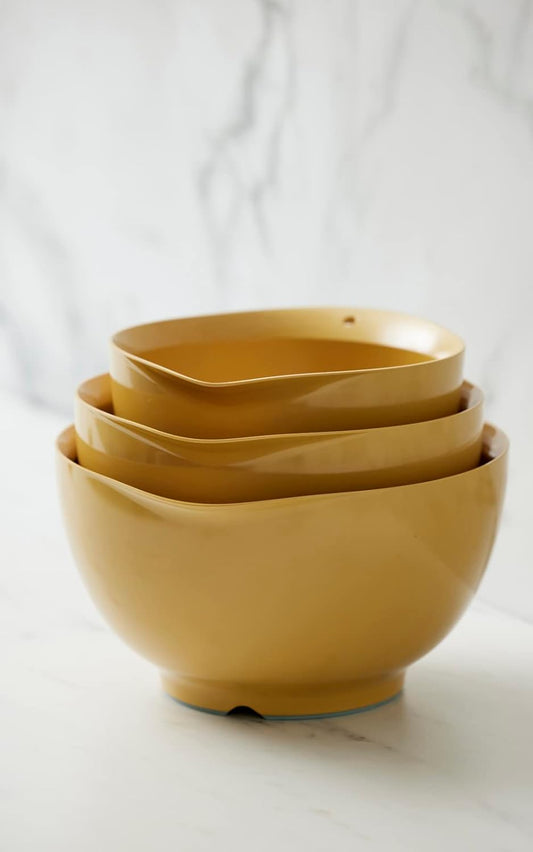 Rosti Precision Craft Mixing Bowl Set 3 Pcs Elevate Your Culinary Experience Stylish Nesting Bowls for Effortless Cooking and Baking