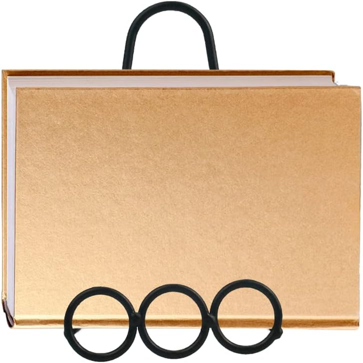 YY YEARCHY Plate Stand Holder for Wall 8 Pieces Hanging Display Rack Art Hanger Metal Easel Photo Holder Books Bowls Platters