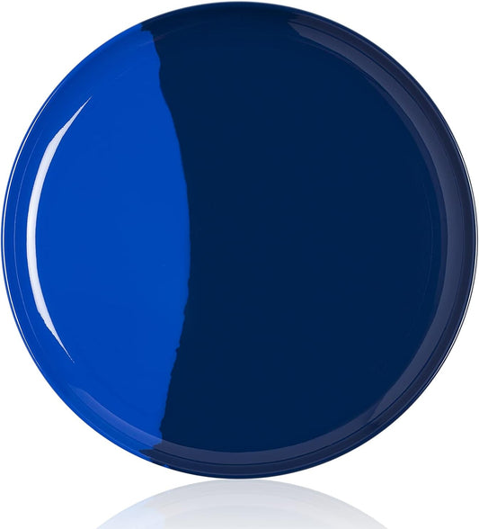 Melamine Dinner Plates | Durable Unbreakable Melamine Plate | Shatter-Proof and Chip-Resistant | Dishwasher Safe, BPA Free | Lightweight Dinnerware Set of 4 | Perfect for Parties, Picnics, BBQ | 11 In