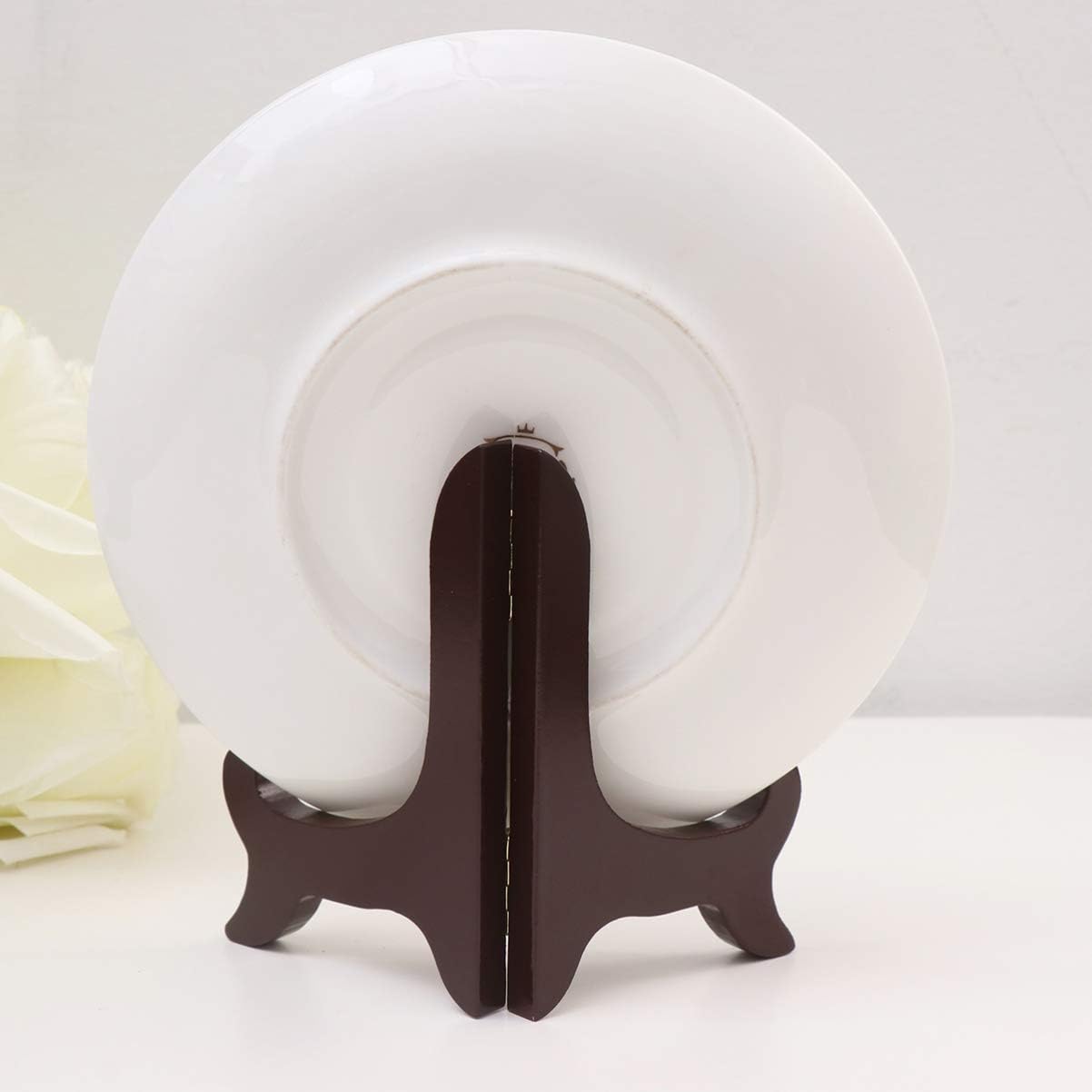 Small Easel Stand For Display - Plate Stands For Display, Decorative Plate Stand Wooden Plate Display Stands Tabletop Dish Display Stand Bowl Stands For Display