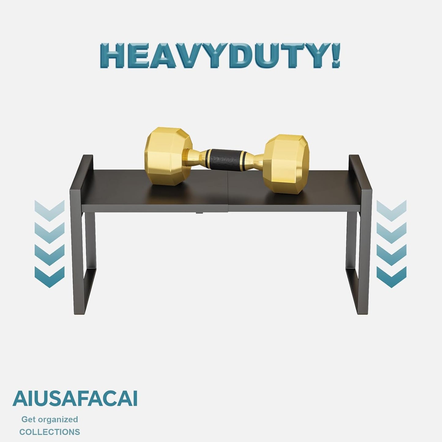 Expandable Cabinet Shelf Organizer Riser for Kitchen Pantry Cupboard Under Sink Countertop Home Storage Organization Rack Space Saver