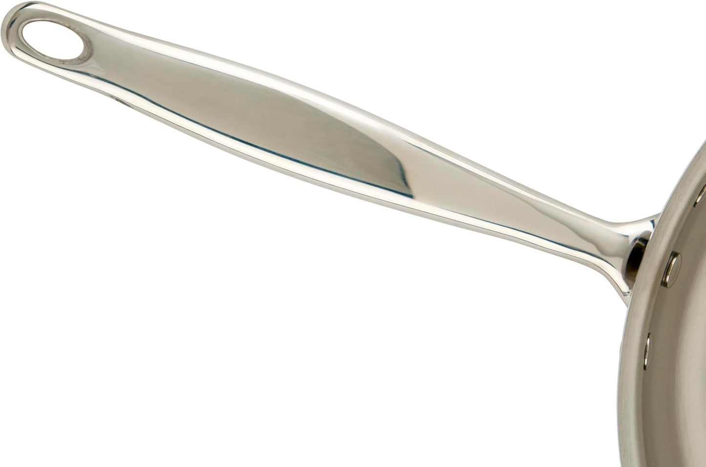 WINCO Tri-Ply Frying Pan, Silver