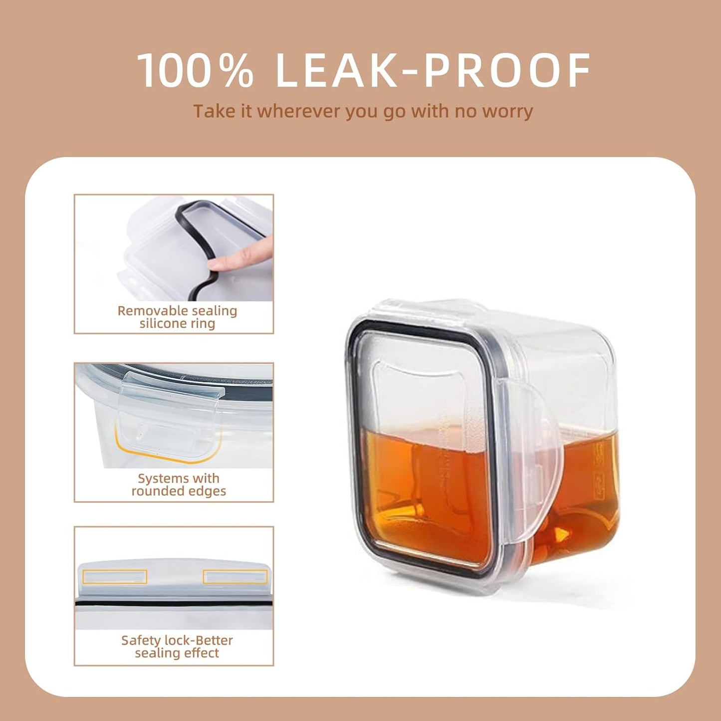 32 PCS Plastic Food Storage Containers with Lids Airtight, BPA-Free Leakproof Meal Prep Container Set for Kitchen Storage Reusable, Microwave Dishwasher Safe Stackable with Labels & Marker