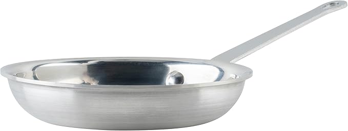 Winco Commercial-Grade Aluminium Fry Pan/Skillet, Mirror Finish, 7"