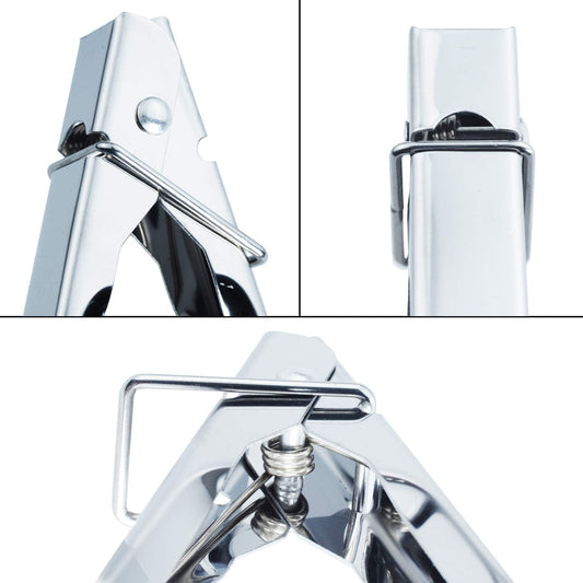 Stainless Steel Utility Food Tongs Set Kitchen Metal Tongs for Cooking Grilling Barbecue BBQ and Serving Salad (9 12 Inch 4 Pieces)