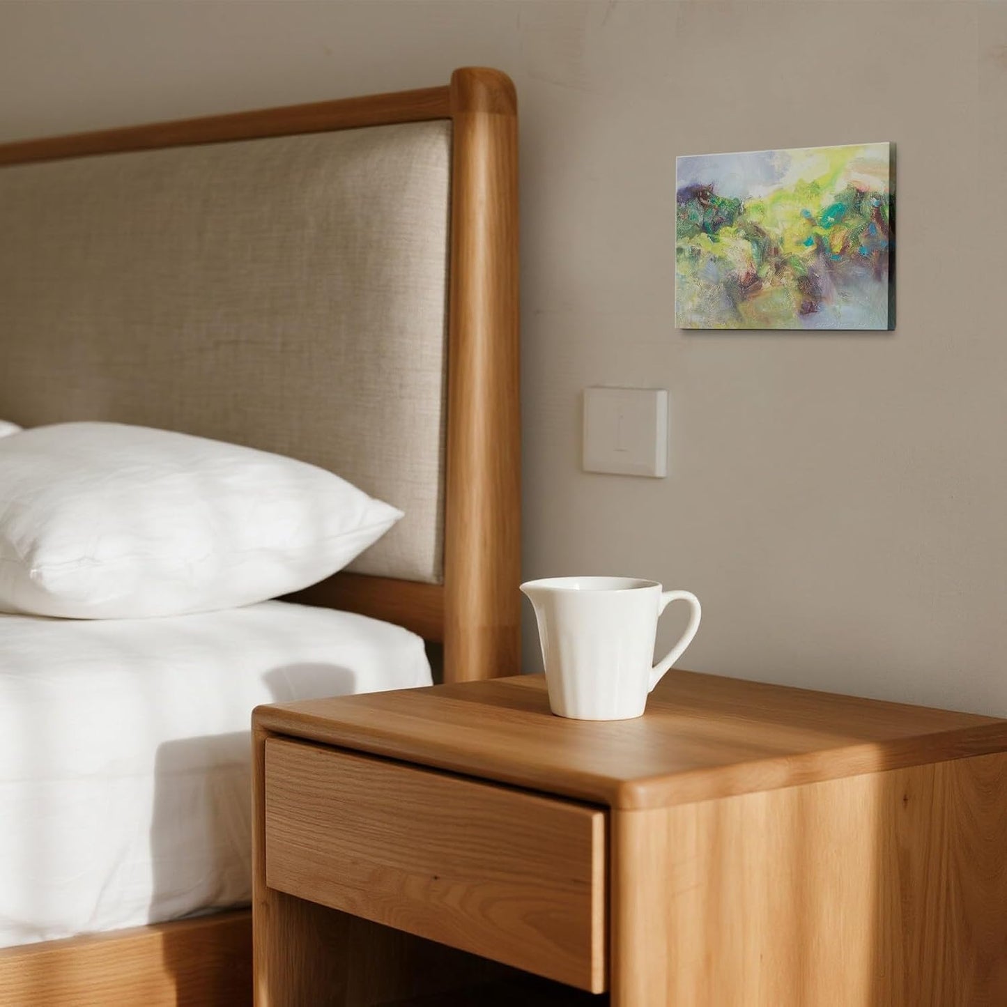 Gloliv Canvas Wall Art – Abstract Wall Decor Painting, Artist-Authorized Reproduction Canvas Prints, Modern Wall Art Decor for Living Room, Bedroom, or Office 10"x8"