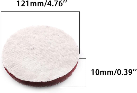 Heavy Duty Scour Pads, Non-Scratch Scrub Sponges, ULIFESTAR 5PCS Dish Scrubber Scouring Pads, Dual-Sided Reusable Household Scrub Pads for Dishes,Dish Cleaning Tool,Kitchen Scrubbers & Metal Grills