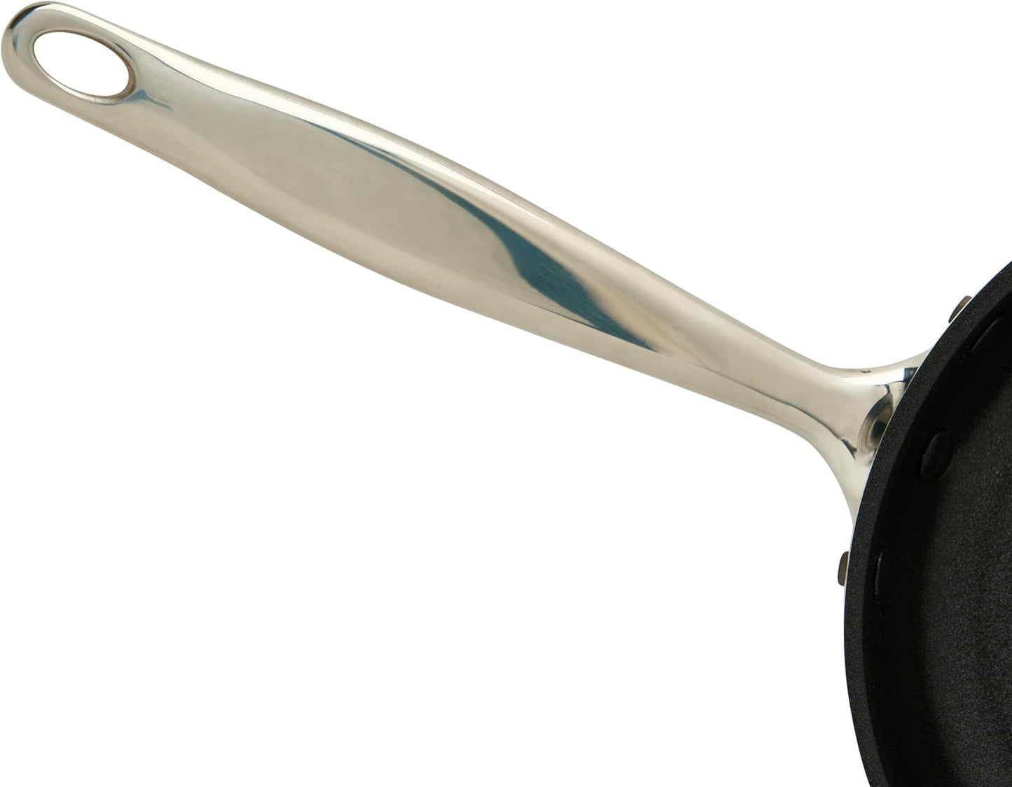 WINCO Tri-Ply Frying Pan, Silver