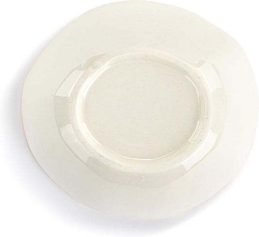 DEMDACO Mini Fruit Inspired Snack Candy Serveware Bowl From Design Serving Collection 2 x 5 Inch Ceramic Stoneware Orange