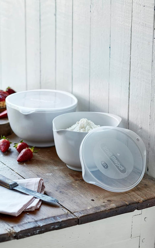 Rosti Precision Craft Mixing Bowl Set 2 Pcs Elevate Your Culinary Experience Stylish Nesting Bowls for Effortless Cooking and Baking