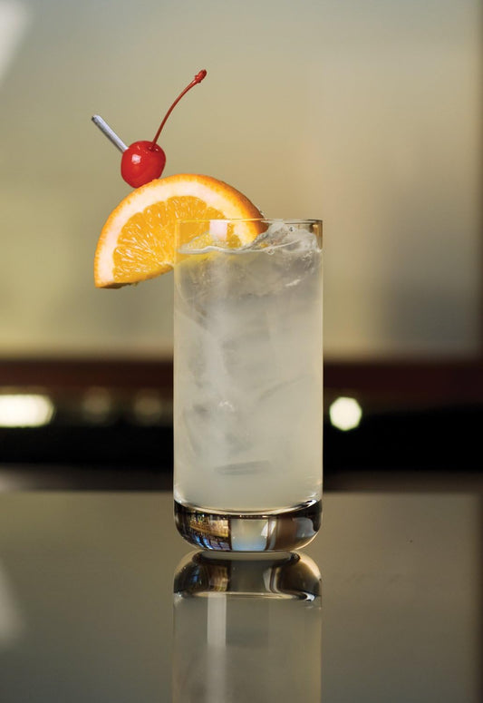 SCHOTT ZWIESEL Convention Longdrink Glass(Set of 6), Iced Beverage Glasses for Cocktails, Dishwasher-Safe Machine-Made Tritan Crystal Glasses, Made in Germany (12.5 Ounce)