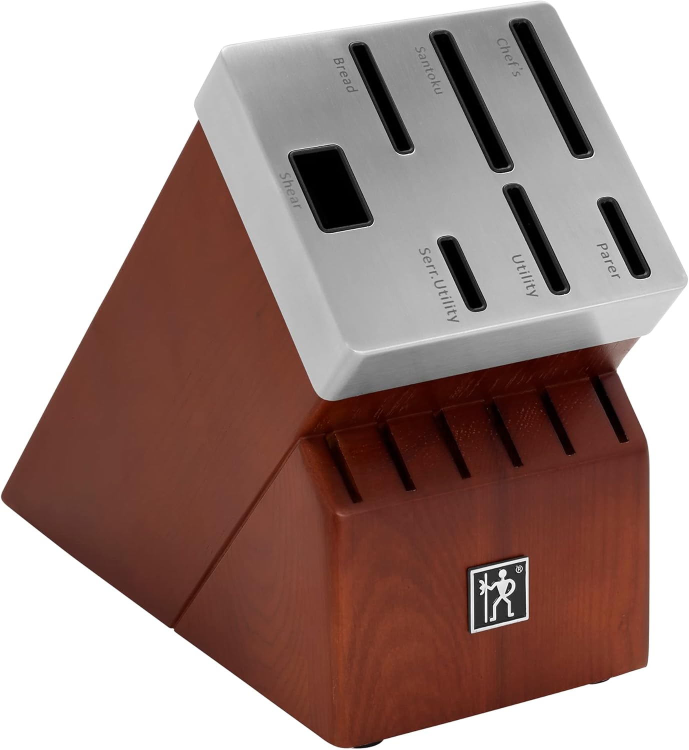 HENCKELS Dynamic 14-pc Self-Sharpening Knife Block Set, Brown