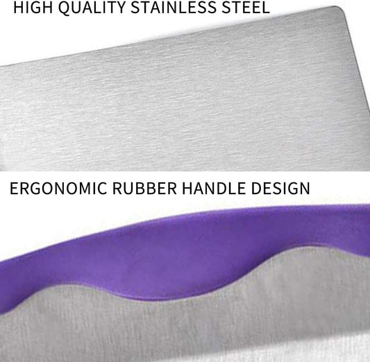 Cake Safe Lifter - 7.8"x9.6" Stainless Steel Pizza Transfer Shovel Square Cake Tray Moving Plate Tool Cookie Spatula