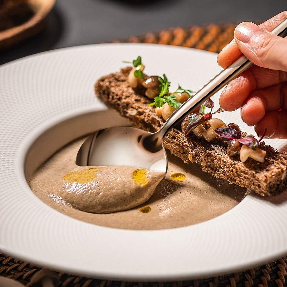 AOOSY Silverware Set, Luxury Royal 20 Pieces Stainless Steel Flatware Set Stainless Steel Steak Knife and Spoon Fork Cutlery Set for Home Kitchen and Restaurant, Service for 4