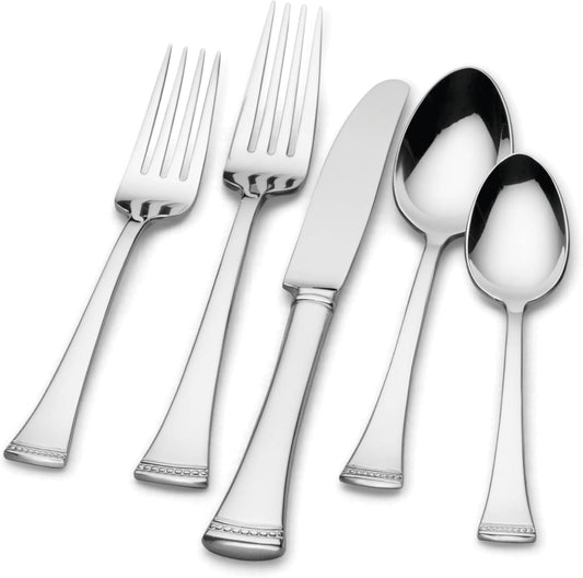 Lenox 896631 Portola Mirror 20-Piece Flatware Set, Service For 4
