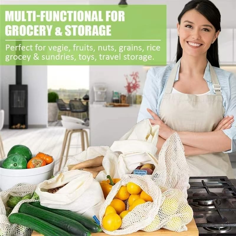 Bread Bags, 4-Packs Linen Bun Bags for Homemade Container, 17.3×11.6 Inches Unbleached&Reusable Loaf&Baguette Storage,Natural Large Storage for Artisan Roll,With 4 pieces Bread Clips