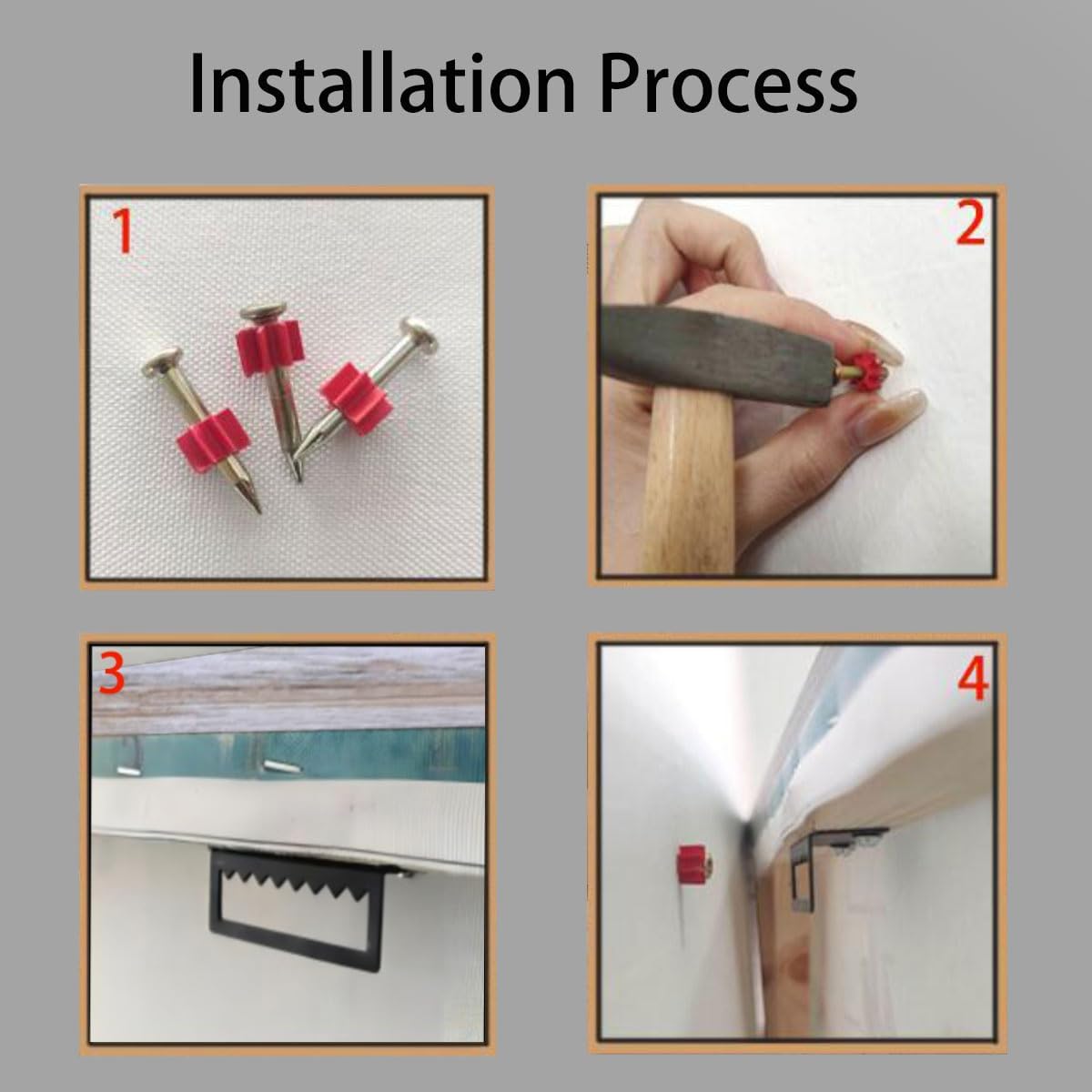 Ardemy Magnolia Wall Art Framed Large Canvas Wall Decor Living Room, White Floral Pictures Wall Decor Teal Paintings FlowerTextured Artwork for Bedroom Dining Room Home Office, 48"x24"