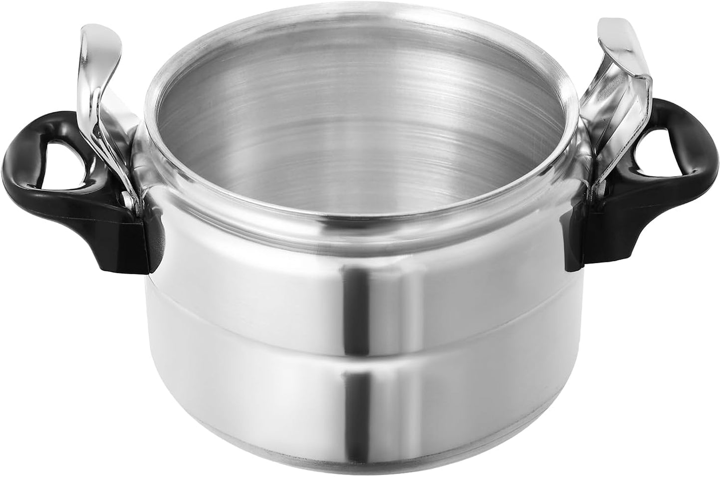 3L/3.17Qt Family Small Mini Pressure Cooker Aluminum Alloy Pressure Cooker Quick Cooking Pressure Canner Cooker Kitchen Cooking Pot for Kitchens of Hotels Restaurants Home