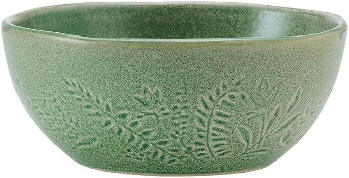 Pfaltzgraff Carrie 12 Piece Dinnerware Set, Service for 4, Green