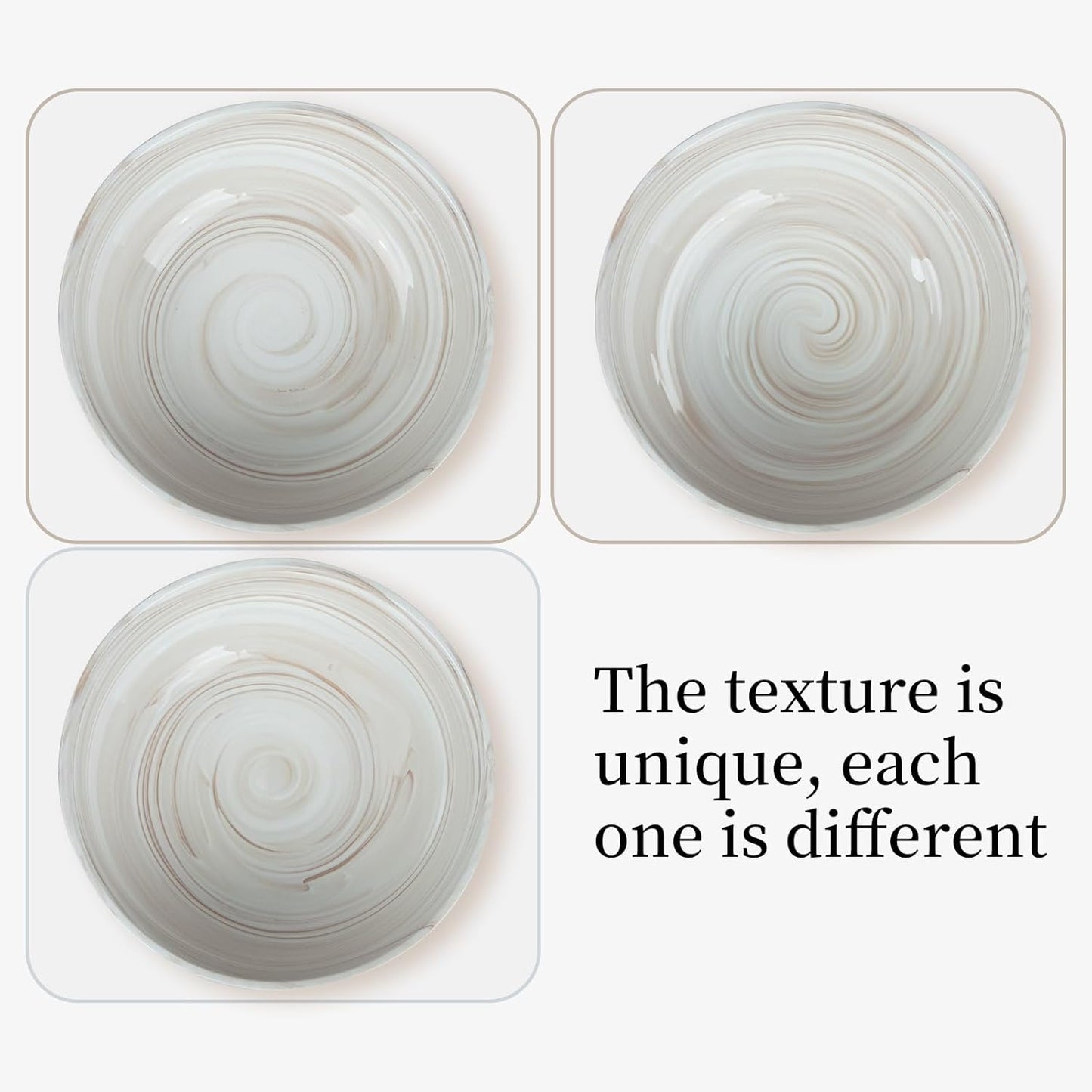 Marble-patterned Ceramic Candy Dish Small Candy Bowl for Office Desk Modern Home Decor Decorative Bowl, Brown