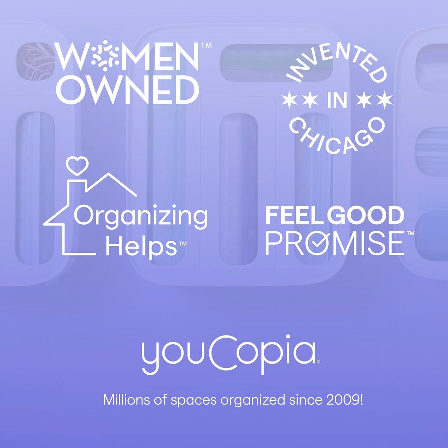 YouCopia StoraRoll Wrap Dispenser 2-in-1, Drawer Organizer for Foil, Plastic Wrap, Parchment and Wax Paper with Safety Cutters and Labels for Kitchen Organization