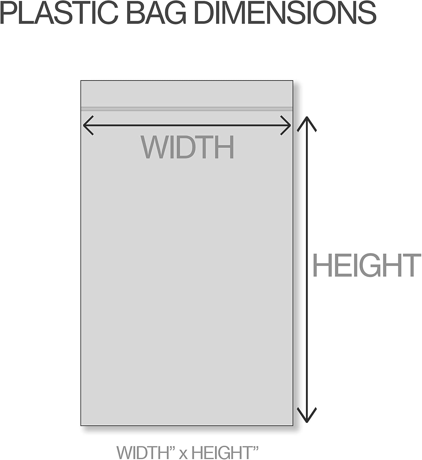 Clear Recloseable Top Seal Zipper Bag for Vegetables Food Organizing Storage Standard Strength - 4" x 6" - Case of 1000 - 2 Mil
