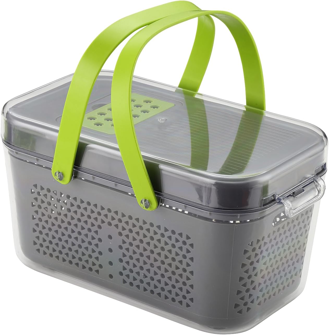 22PCS Multi-function Vegetable & Fruit Chopper, Mandolin Food Slicer, Veggie Shredder with Container, Essential Kitchen Gadgets (22 in 1, Gray)