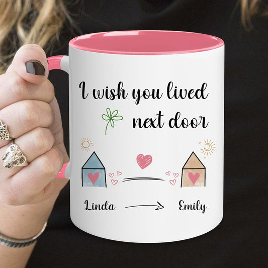 Personalized Friend Cup - Christmas, Birthday Best Friend, Bestie, Sister, BFF Mug - Friendship Gift For Women, Long Distance Gifts - Valentine Birthday Present For Her, Soul Sister