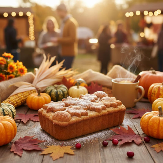 Vesici 3 Pcs Silicone Loaf Pan Pumpkin and Maple Leaf Patterns for Fall Harvest Thanksgiving Holiday 6 Cups Bread Baking Mold Non Stick Oven Microwave Safe, Nordic Gray Blue Pink Colors