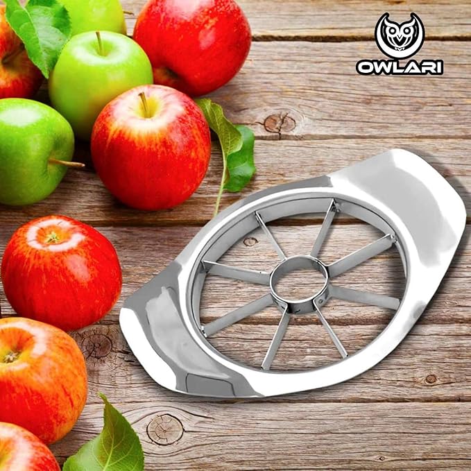 Pineapple Corer and Slicer Stainless Steel, Easy Slicing, Peeling & Coring, Durable Fruit Core Remover & Peeler for Fresh Pineapple Rings