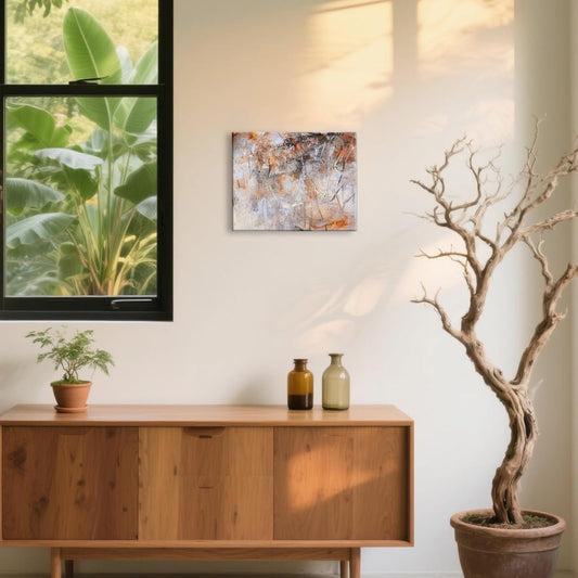 Gloliv Canvas Wall Art – Abstract Wall Decor Painting, Artist-Authorized Reproduction Canvas Prints, Modern Wall Art Decor for Living Room, Bedroom, or Office 10"x8"