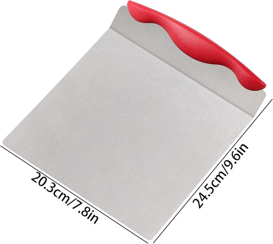 Cake Safe Lifter - 7.8"x9.6" Stainless Steel Pizza Transfer Shovel Square Cake Tray Moving Plate Tool Cookie Spatula