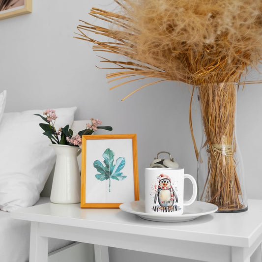 Penguin Mug - You Are My Penguin - Cute for Women, Girlfriend, Couples - Long Distance Relationship Valentine's Cup 11 Oz