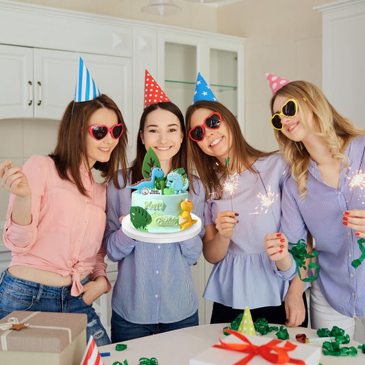 10 Packs Cake Boards 10 Inch Round - Sturdy 1/2" Thick Cake Drum, Cake Base Sturdy Multiple Layers of Corrugated Cardboard for Heavy or Multi Layer Cakes, Pastry, Display (10inch/10pcs)