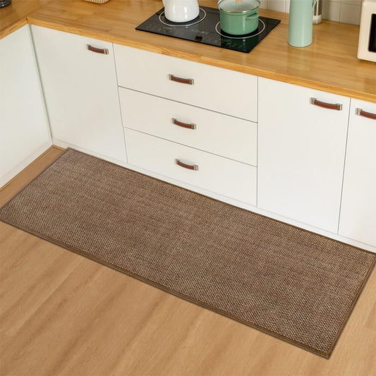 Artoid Mode Washable Kitchen Rugs and Mats Doormat Non Skid, Absorbent Rugs for Kitchen Floor Door Mat Kitchen Mats Front of Sink Hallway 17x47 Inch