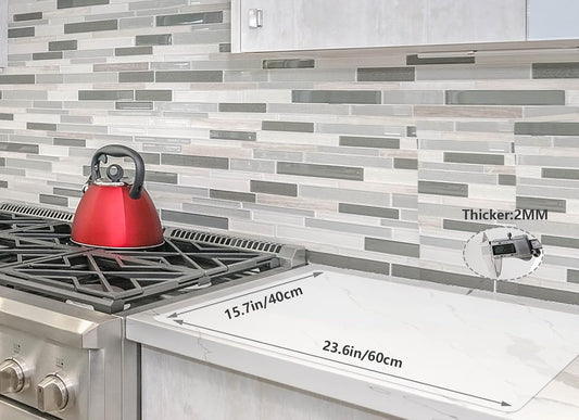 Silicone Mat for Kitchen Counter, Heat Resistant Nonskid Table Mat for Air Fryer to Site on, Countertop Protector, Thick 2MM, XL Large