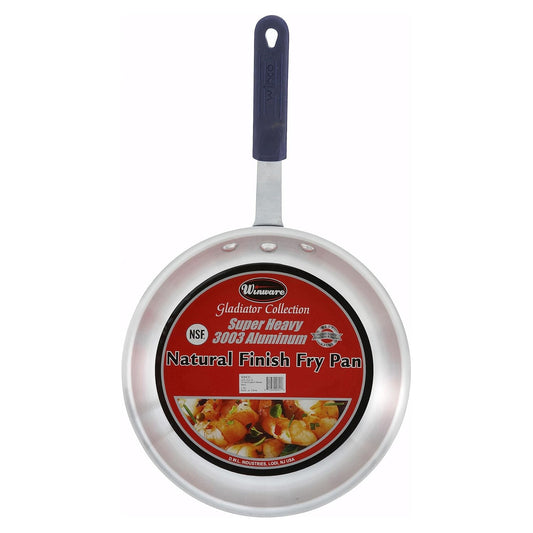 Winware 7 Inch Aluminum Fry Pan with Silicone Sleeve